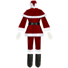 Astricos Men's Santa Suit - Authentic Christmas Outfit for Joyful Celebrations - Astricos