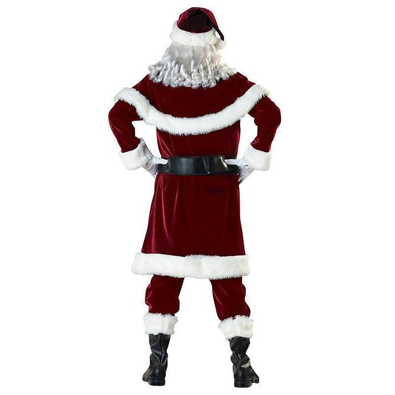 Astricos Men's Santa Suit - Authentic Christmas Outfit for Joyful Celebrations - Astricos