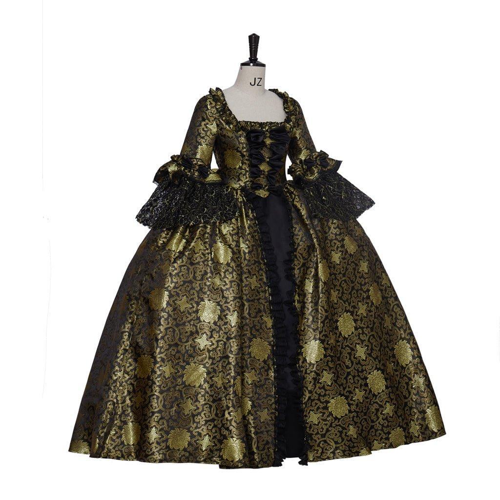 Elegant Rococo Dress Inspired by Marie Antoinette | Perfect for Victorian Balls, Cosplay, and Performances - Astricos