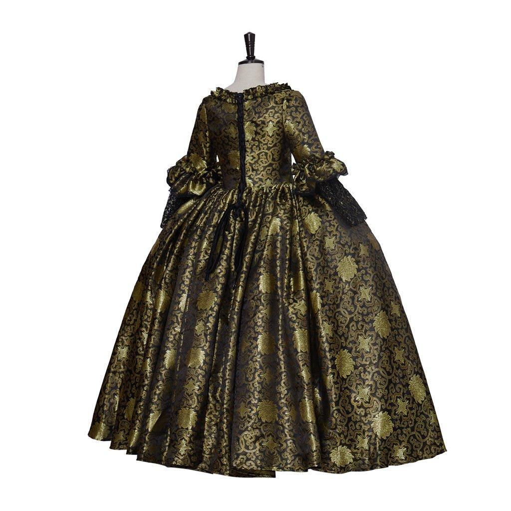 Elegant Rococo Dress Inspired by Marie Antoinette | Perfect for Victorian Balls, Cosplay, and Performances - Astricos