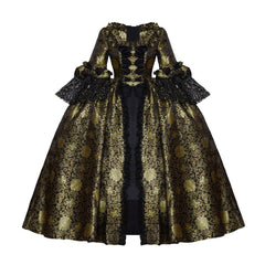 Elegant Rococo Dress Inspired by Marie Antoinette | Perfect for Victorian Balls, Cosplay, and Performances - Astricos