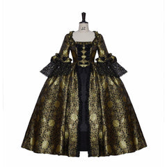 Elegant Rococo Dress Inspired by Marie Antoinette | Perfect for Victorian Balls, Cosplay, and Performances - Astricos