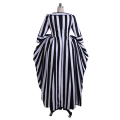 Astricos Rococo Stripe Dress | Elegant Victorian Gothic Ball Gown Cosplay Costume for Women - Astricos