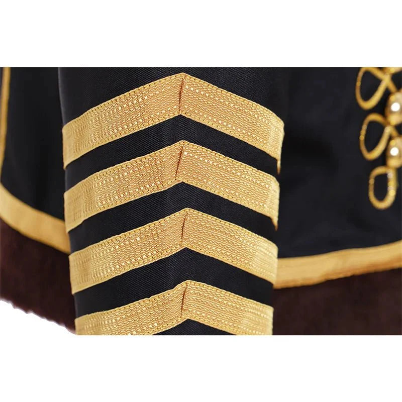 Astricos Medieval Aristocracy Parade Jacket - Cosplay Winter Coat for Themed Events & Military Enthusiasts - Astricos