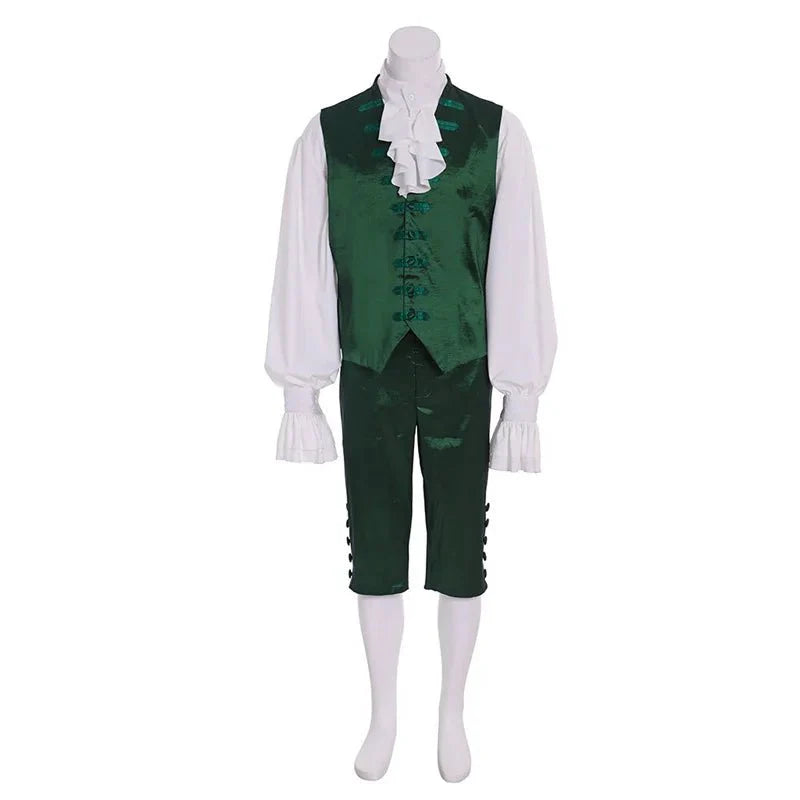 Astricos Medieval Colonial Cosplay Costume - Victorian Renaissance Tudor Gentleman Suit - Astricos