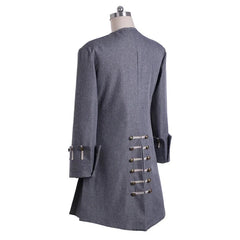 Astricos Men’s Gothic Uniform Jacket - Victorian Era Gentleman Costume for Themed Events - Astricos