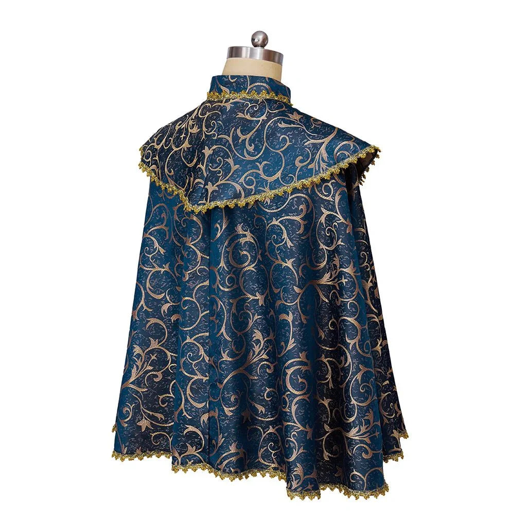 Royal Medieval Noble Cloak for Men & Women - Luxurious Vintage Cape | Astricos Costume - Astricos