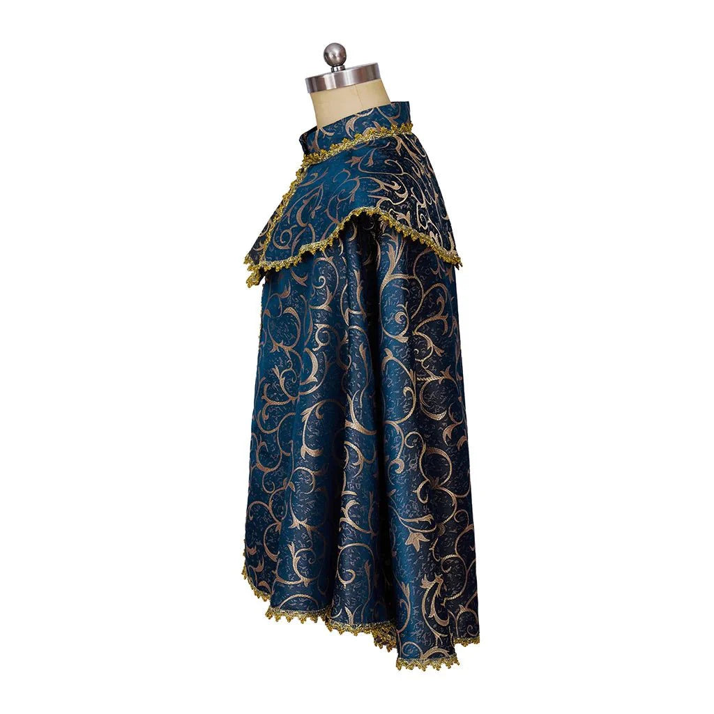 Royal Medieval Noble Cloak for Men & Women - Luxurious Vintage Cape | Astricos Costume - Astricos