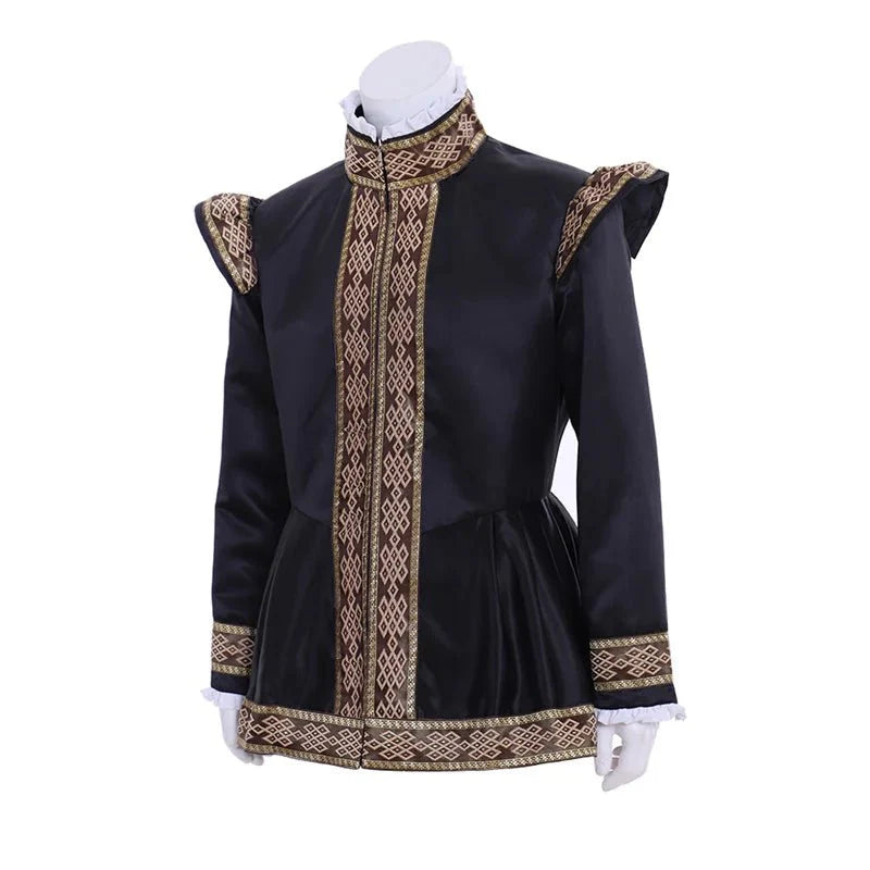 Astricos Medieval Tudor Victorian Uniform Royal Military Jacket for Men - Adult Cape Coat - Astricos