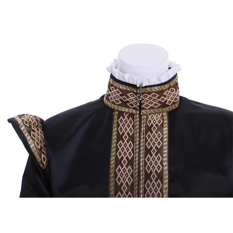 Astricos Medieval Tudor Victorian Uniform Royal Military Jacket for Men - Adult Cape Coat - Astricos