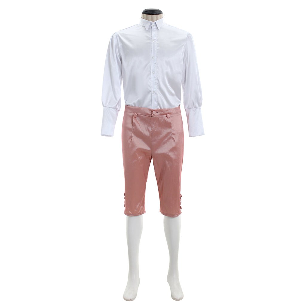 Men's Pink Royal Vintage Suit - European Noble Cosplay Costume | Astricos Medieval Series - Astricos