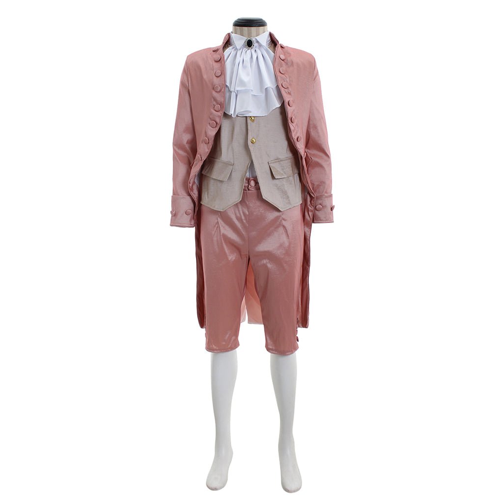 Men's Pink Royal Vintage Suit - European Noble Cosplay Costume | Astricos Medieval Series - Astricos