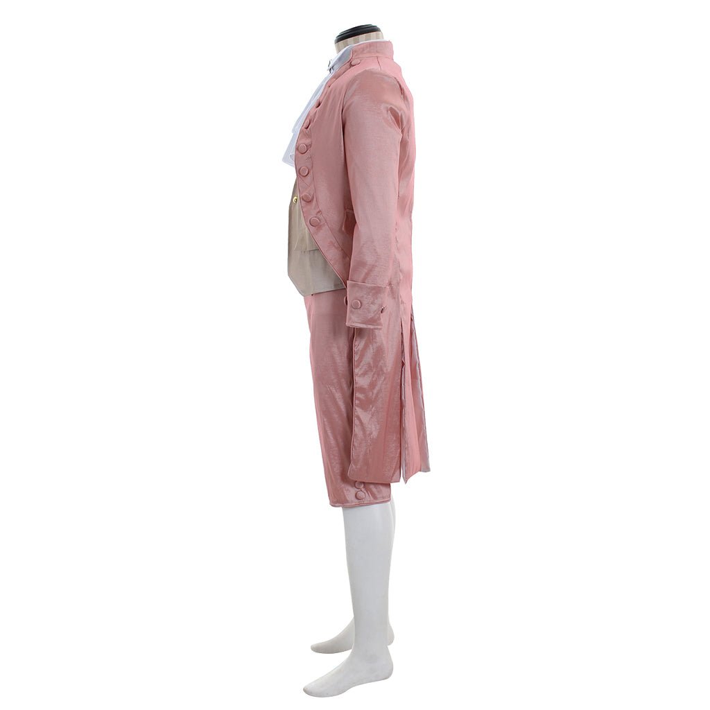 Men's Pink Royal Vintage Suit - European Noble Cosplay Costume | Astricos Medieval Series - Astricos