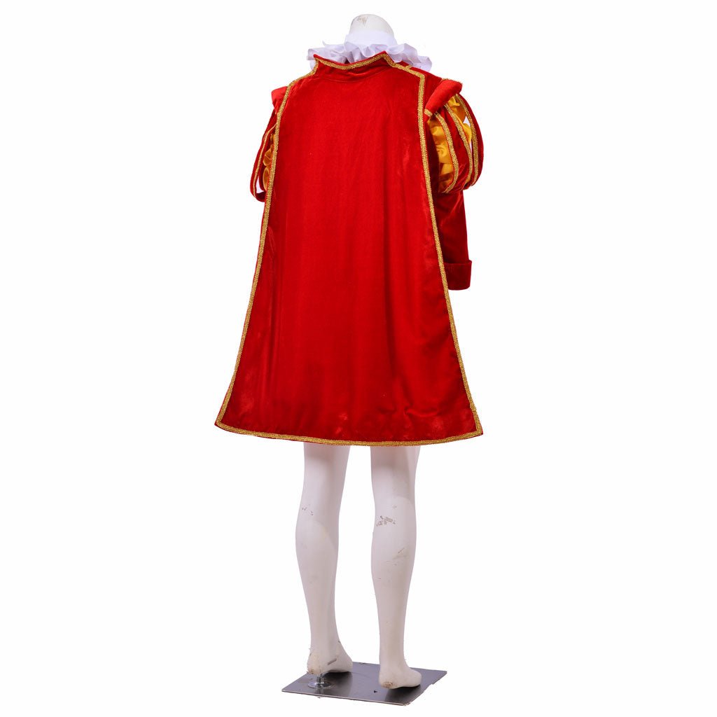 Men’s Astricos Renaissance Cosplay Costume - Elizabethan Era King’s Suit with Hat | Astricos Medieval Series - Astricos