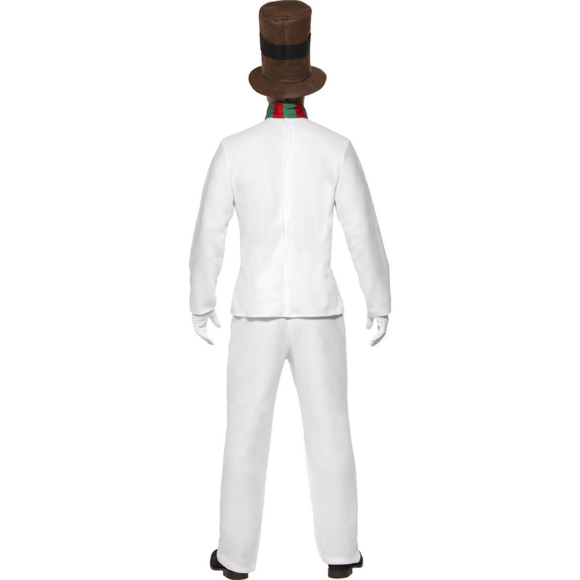 Men's White Astricos Christmas Suit - Festive Snowman Costume for Couples - Astricos