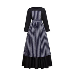 Astricos Maria Nun Costume Dress with Apron - Sound of Music Inspired - Astricos