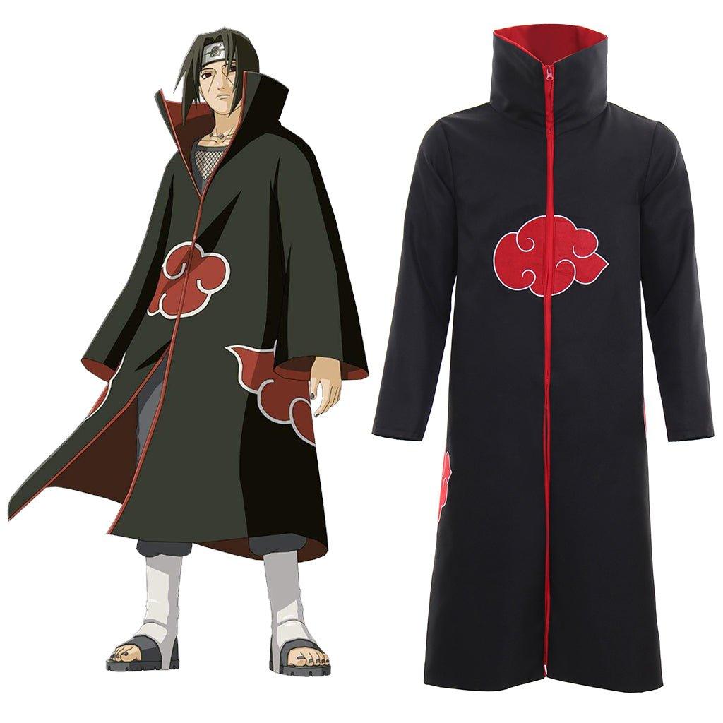 Astricos Uchiha Itachi Akatsuki Cloak Cosplay Costume - Premium Naruto Shippuden Outfit - Astricos