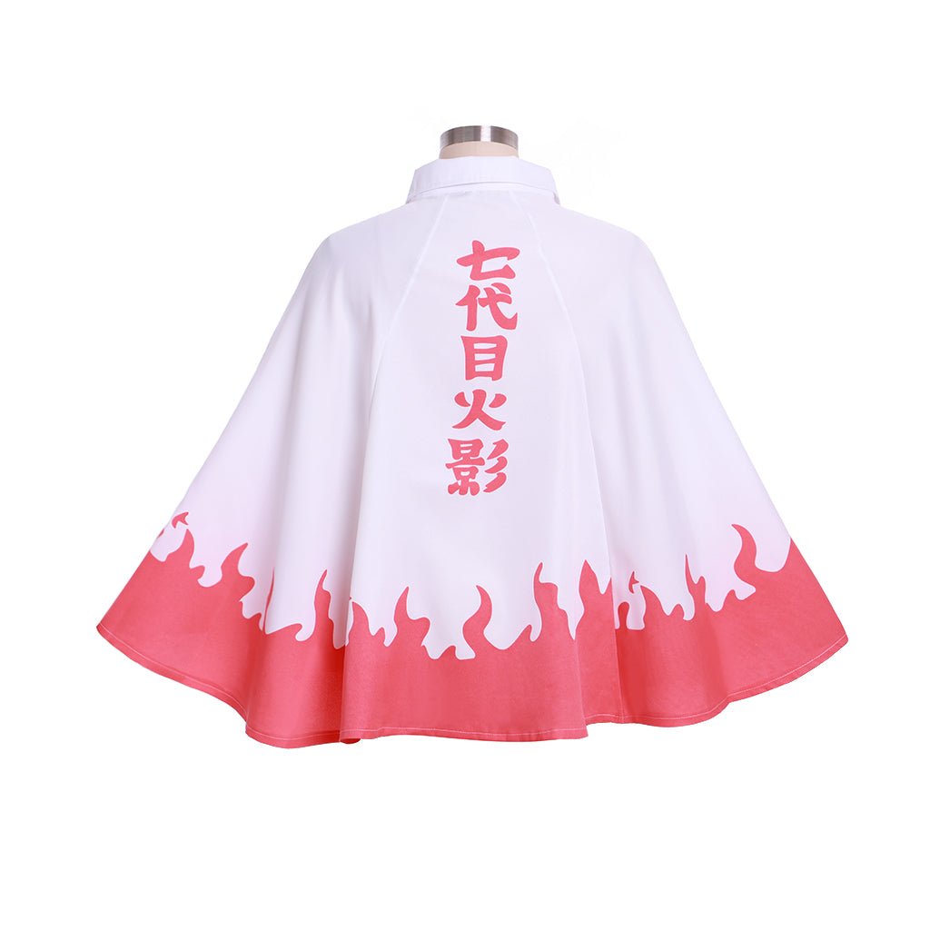 Astricos Naruto Shippuden Akatsuki Hokage Robe Coat - Premium Anime Cosplay Costume for Adults - Astricos