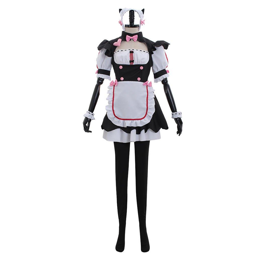 Astricos Chocolat Maid Dress Anime Cosplay Outfit for Enthusiasts - Astricos