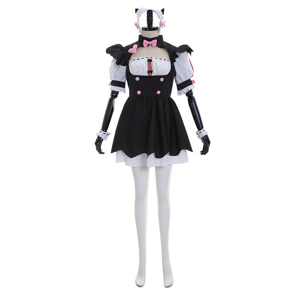 Astricos Chocolat Maid Dress Anime Cosplay Outfit for Enthusiasts - Astricos