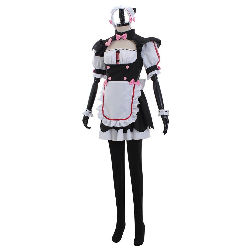 Astricos Chocolat Maid Dress Anime Cosplay Outfit for Enthusiasts - Astricos