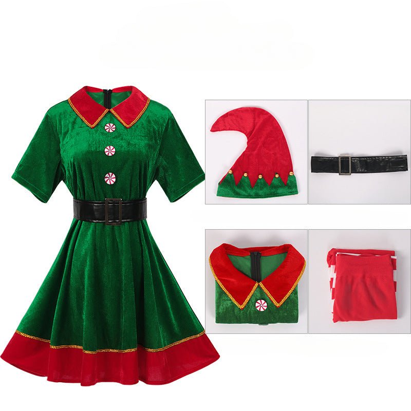 Astricos New Medieval Christmas Costume - Festive Party Outfit for Cosplay and Stage Performances - Astricos