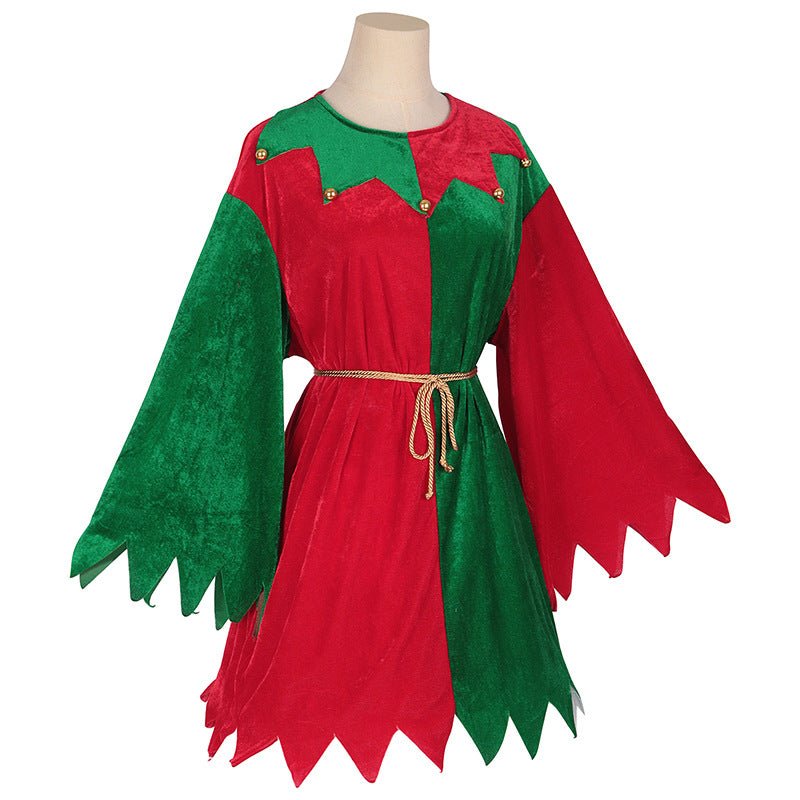 Astricos Medieval Christmas Clothing - Party-Themed Festive Dress for COS Stage Performance - Astricos