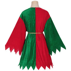 Astricos Medieval Christmas Clothing - Party-Themed Festive Dress for COS Stage Performance - Astricos