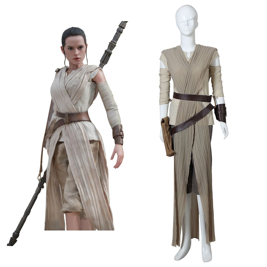 Astricos Rey Cosplay Costume - Plus Size The Force Awakens Outfit - Astricos