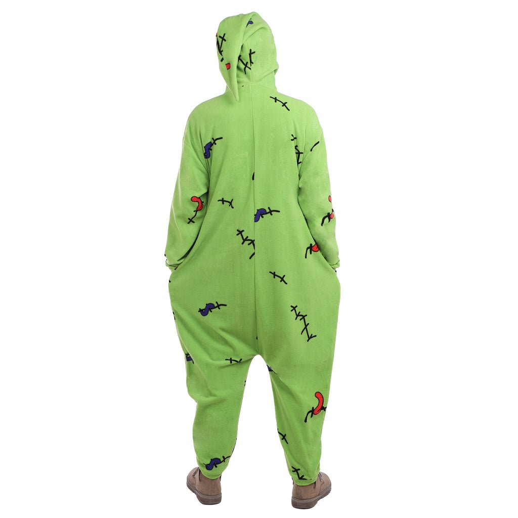 Astricos Oogie Boogie Cosplay Kigurumi Union Suit - Cozy & Iconic for Halloween & Events! - Astricos