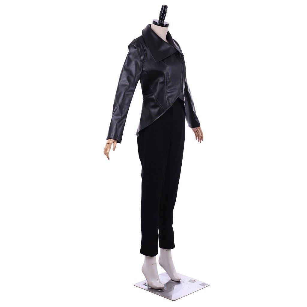 Astricos Emma Swan Cosplay Costume | Black Jacket & Pants | Halloween Heroine Attire - Astricos