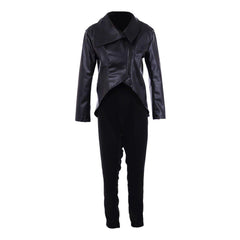 Astricos Emma Swan Cosplay Costume | Black Jacket & Pants | Halloween Heroine Attire - Astricos