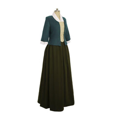 Astricos Claire Fraser Cosplay Dress | Authentic Highland Colonial Style for Themed Events - Astricos