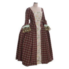 Astricos Claire Randall Fraser Cosplay Costume Gown | Women's Historical TV Series Dress - Astricos