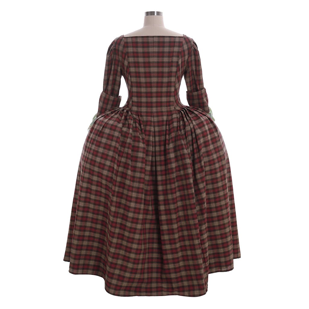 Astricos Claire Randall Fraser Cosplay Costume Gown | Women's Historical TV Series Dress - Astricos