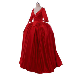 Astricos Claire Fraser Red Dress Cosplay Costume | 18th Century Victorian Gown | Outlander-Inspired for Events - Astricos