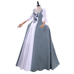 Astricos Claire Fraser Wedding Dress Cosplay Costume | 18th Century Colonial Ball Gown Plus Size Custom - Astricos