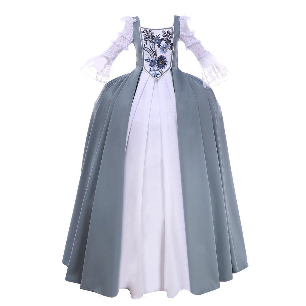 Astricos Claire Fraser Wedding Dress Cosplay Costume | 18th Century Colonial Ball Gown Plus Size Custom - Astricos