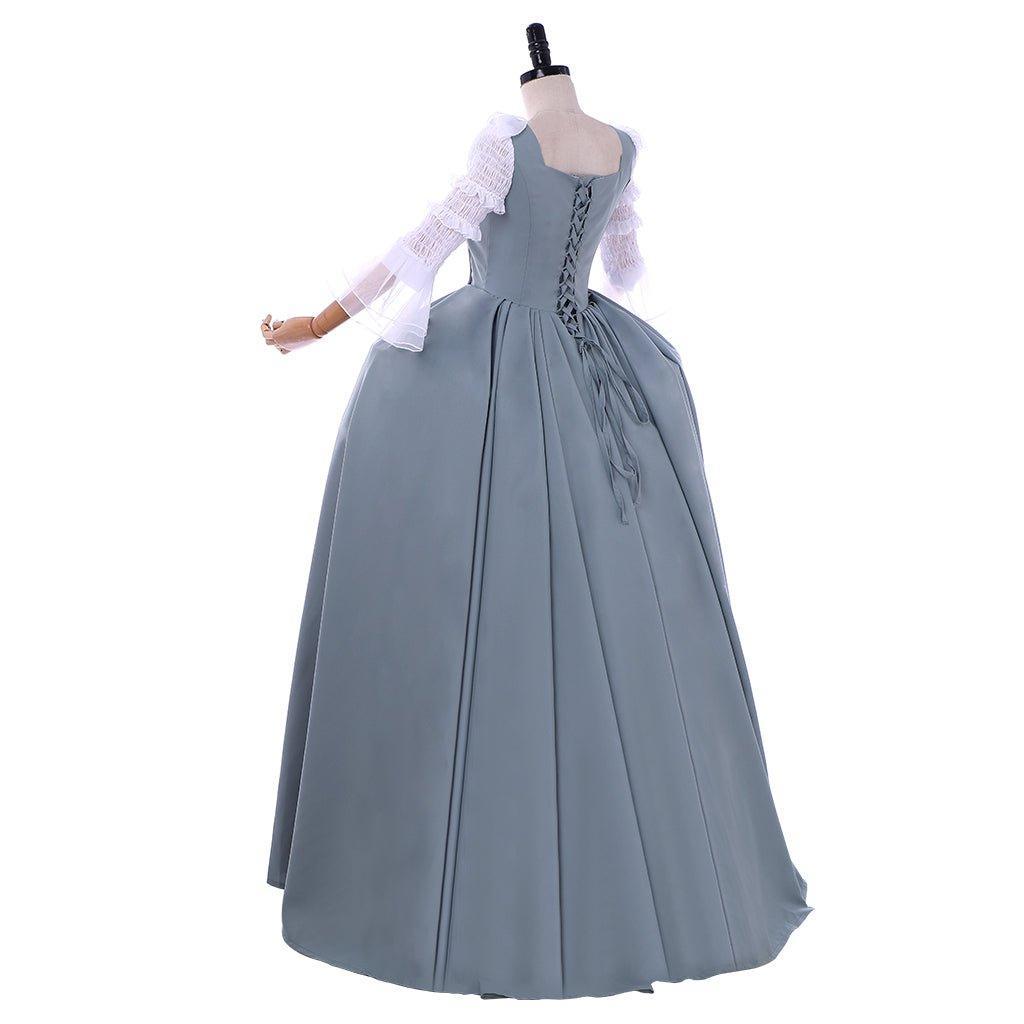 Astricos Claire Fraser Wedding Dress Cosplay Costume | 18th Century Colonial Ball Gown Plus Size Custom - Astricos