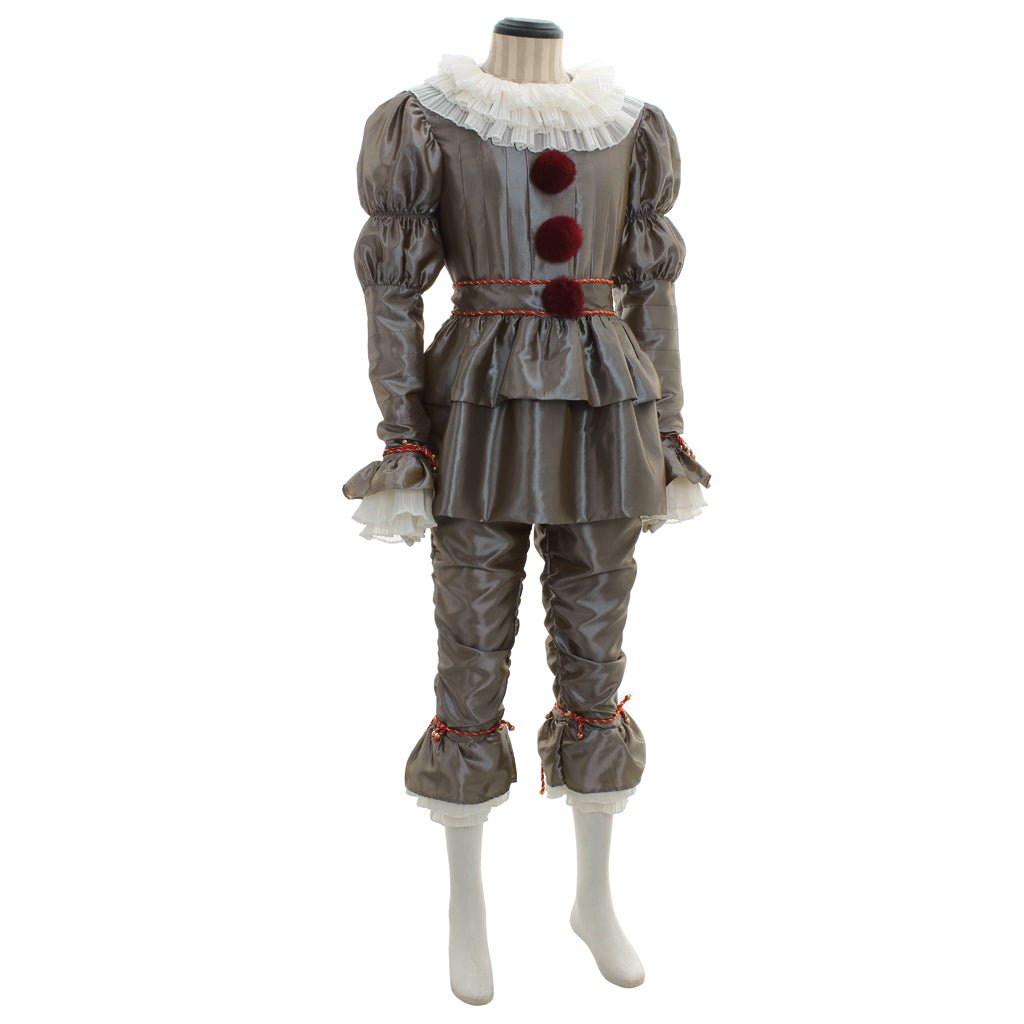 Astricos Pennywise Cosplay Costume - It Chapter Two Inspired Adult Fancy Dress - Astricos