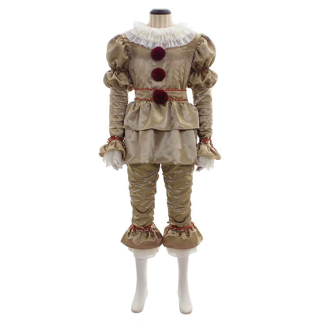 Astricos Pennywise Cosplay Costume - It Chapter Two Inspired Adult Fancy Dress - Astricos