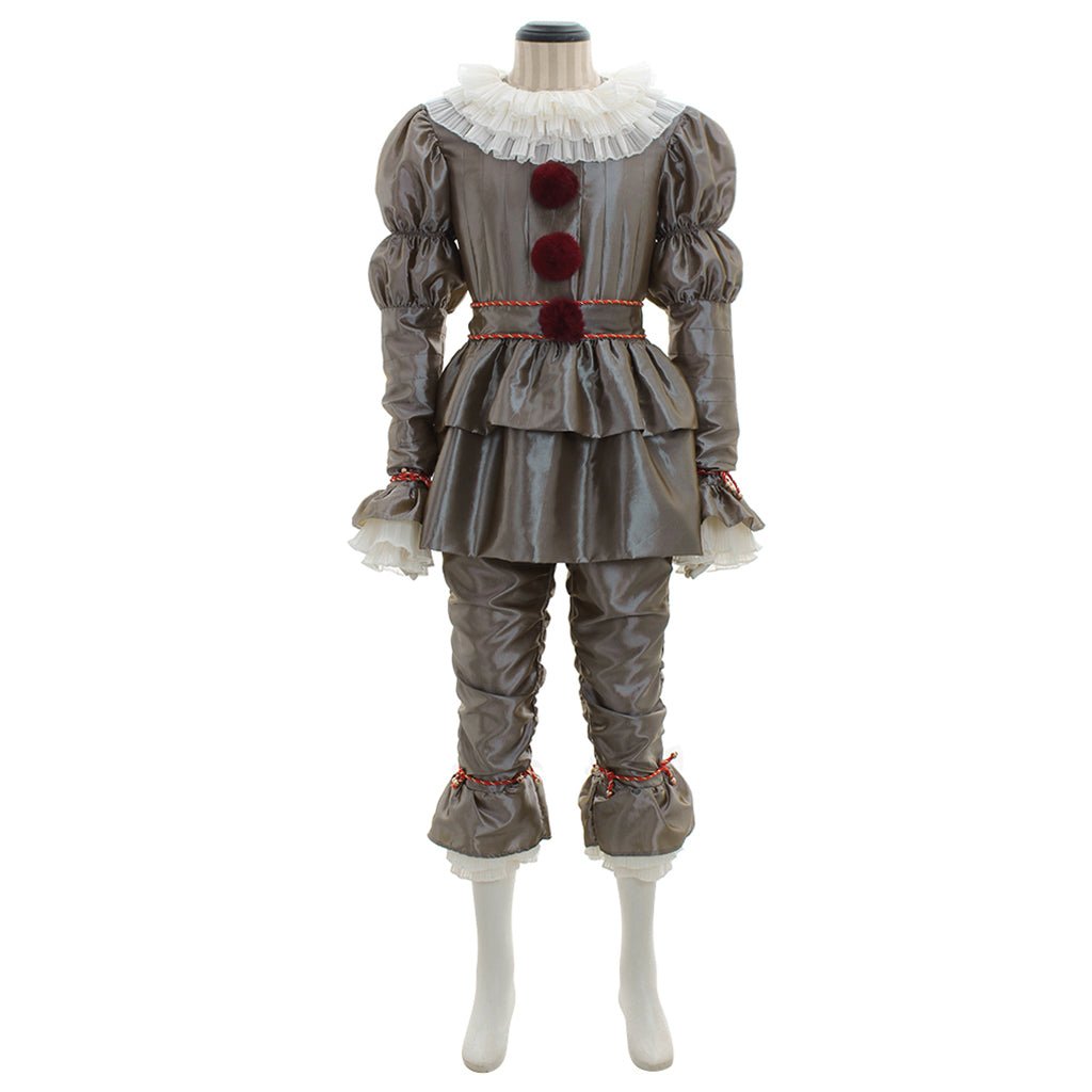 Astricos Pennywise Cosplay Costume - It Chapter Two Inspired Adult Fancy Dress - Astricos