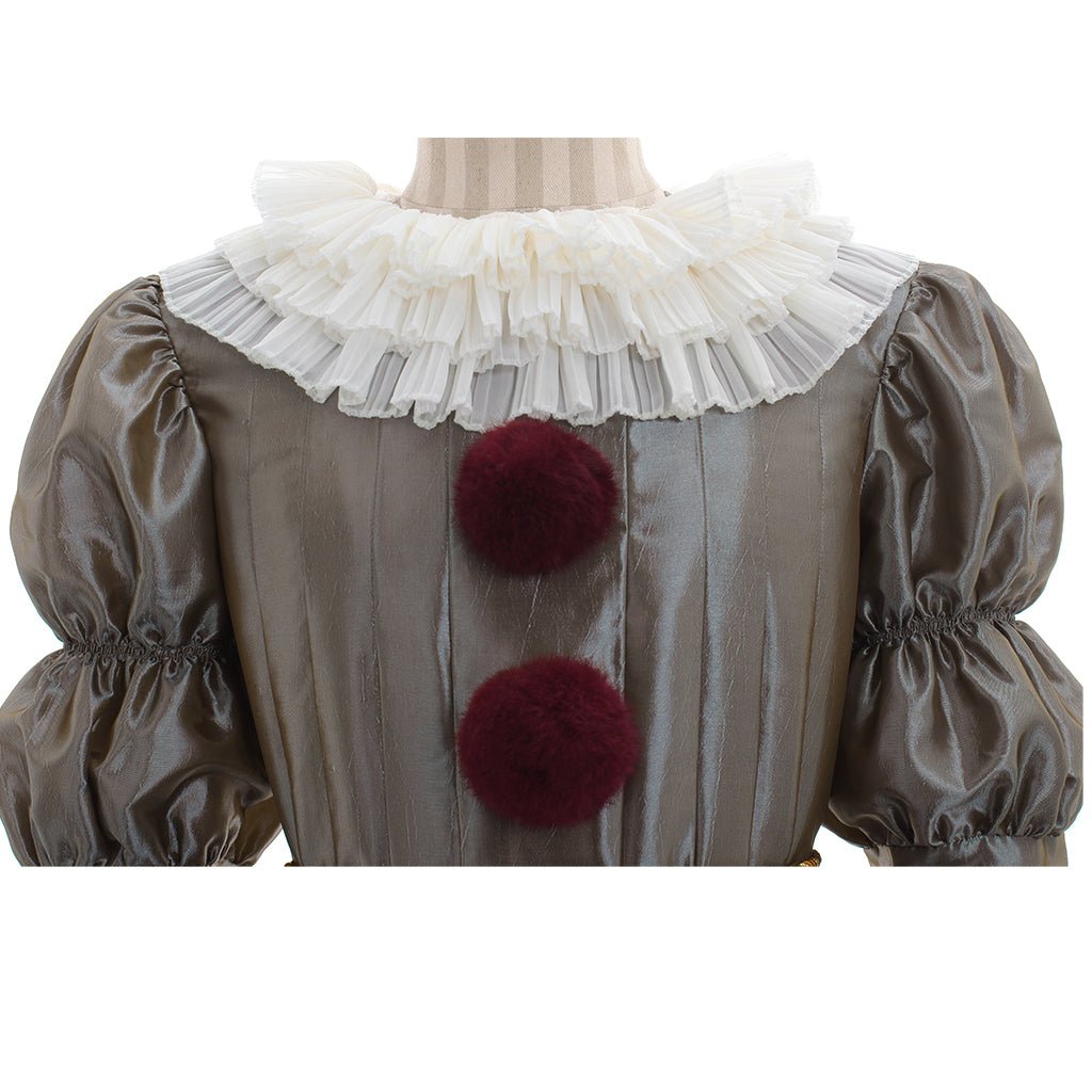 Astricos Pennywise Cosplay Costume - It Chapter Two Inspired Adult Fancy Dress - Astricos