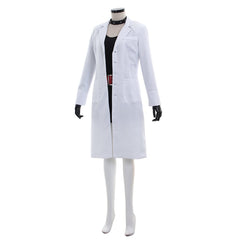 Persona 5 Tae Takemi Cosplay Costume Set – Embody the Enigmatic Goth Doctor - Astricos