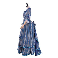 Astricos Christine Daae Blue Wishing Dress Cosplay Costume | Elegant Victorian Ball Gown - Astricos