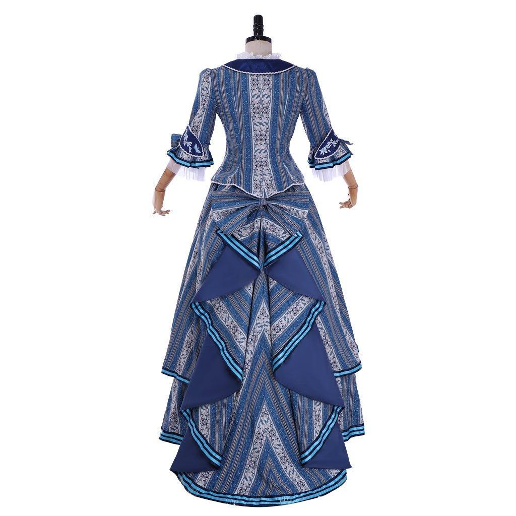 Astricos Christine Daae Blue Wishing Dress Cosplay Costume | Elegant Victorian Ball Gown - Astricos