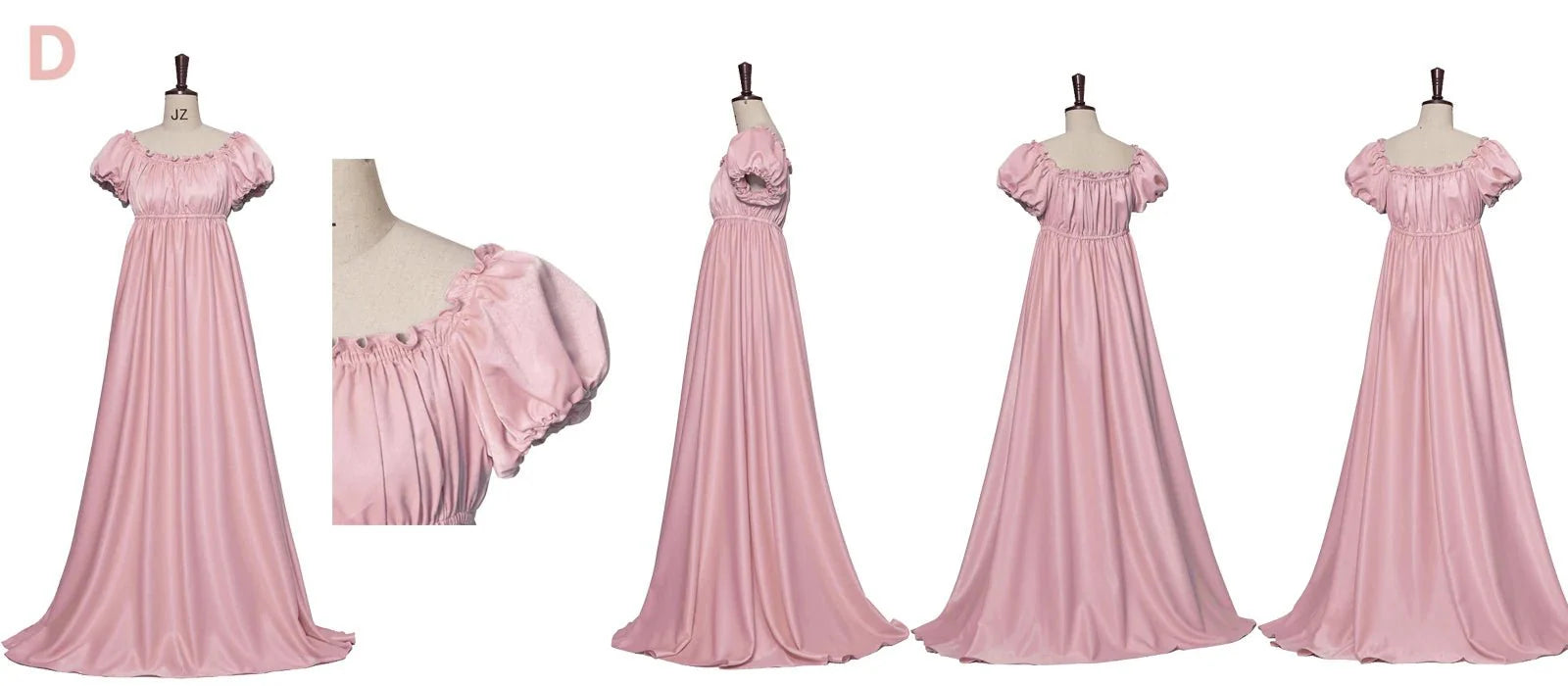 Astricos Pink Rococo Gown Dress | 18th Century Inspired Wedding Dress - Cosplay & Historical Costume - Astricos