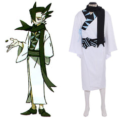 Astricos Grimsley Cosplay Costume - Elite Four Dark-Type Trainer Ensemble - Astricos