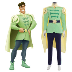 Astricos Prince Naveen Cosplay Costume | The Princess and the Frog Outfit for Adult Men | Disney Series - Astricos