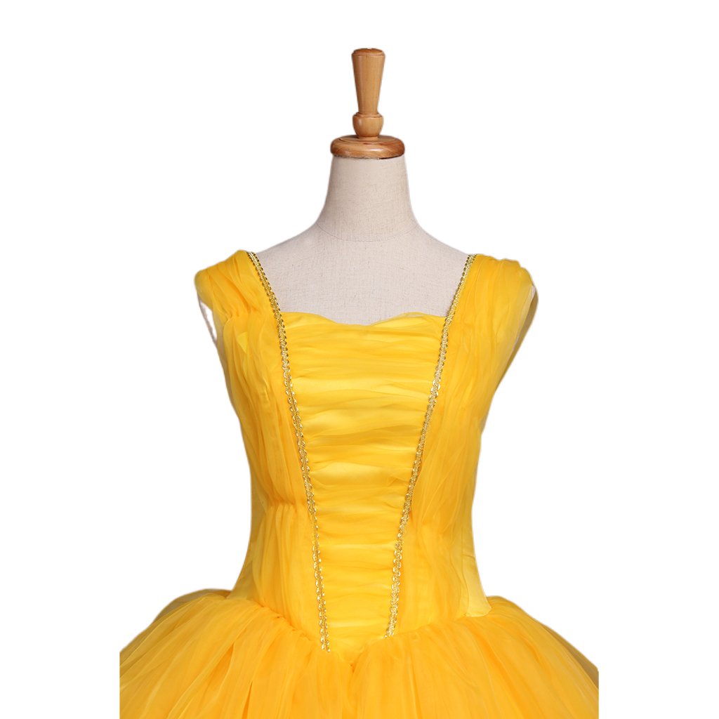 Astricos Adult Disney Princess Belle Dress | Perfect for Halloween & Cosplay Events - Astricos